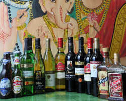 Enjoy finest Nepalese & Indian Wine,Beer,Whisky & Rum