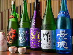 お酒は日本酒がおすすめ★毎週火曜日は季節の日本酒が入荷中！