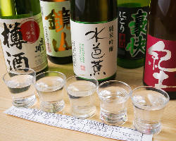 【地酒5種の飲み比べセット】日本酒をあれこれ味わいたい方必見