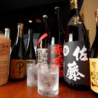 【日本酒・本格焼酎】 厳選銘柄を全国から取り揃えています。