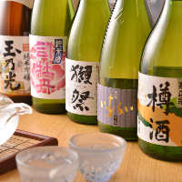 [美酒名酒揃い] 和食と相性の良い日本酒・焼酎も各種ご用意