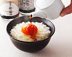 日本一のこだわり卵を使った卵かけご飯！
