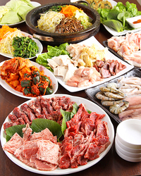 焼肉 韓国料理 食べ放題 浪花ホルモン 上本町店のURL1