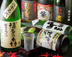 【お酒好きに】 季節限定の日本酒を仕入れ！焼酎も豊富です◎
