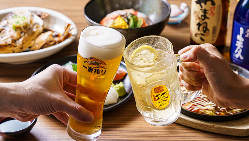 地元長崎や鹿児島の日本酒や焼酎など、種類豊富なドリンクを堪能