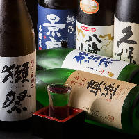 【多彩な日本酒】 米どころのものをメインに仕入れています