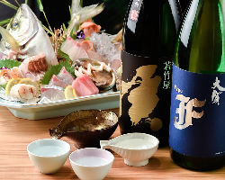 福岡の地酒は 長浜の新鮮な地魚との相性抜群！