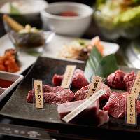 【宴会コース】 沖縄県産“もとぶ牛”の焼肉をお楽しみください