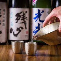 日本酒は常時20種類置いています。