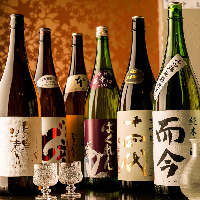 日本酒の種類が豊富『十四代』など他入手困難品多数用意