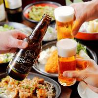 【地ビール】 横浜ならではのお酒とソフトドリンクをご用意