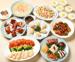 税金・サービス料込々の各種宴席に最適な本格広東料理フルコース