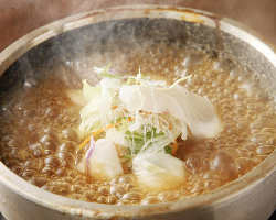 鯛の刺身入りスープ炒飯 after