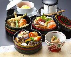一番人気のお弁当ランチ「加賀小町」