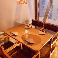 【テーブル個室】 ２～４名様用/少人数用の寛ぎの個室