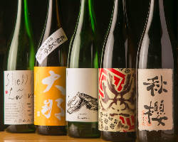 季節ごとに仕入れるその時期ならではの日本酒を味わう楽しみも