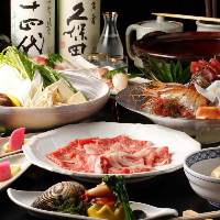 旬の味覚と鍋を堪能 桜鯛や鰆など旬魚をお召し上がり下さい