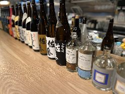 焼酎、地酒、九州地方の物中心に揃えてます