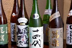 ワインやサワーの他にも、日本酒や焼酎も種類豊富にあります！