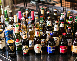 ビールに自信あり！ 特に世界のビールは種類豊富