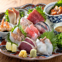 【看板料理】豊富な魚種を様々な薬味で！ 必食です！