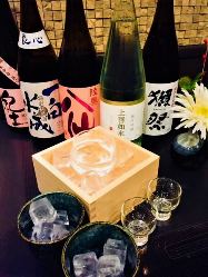 純米酒・焼酎・梅酒とこだわりのお酒をお楽しみ下さい。