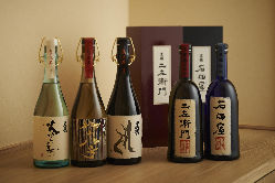 季節感や希少性を考慮した日本酒を御用意しております。