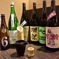 日本酒にもかなり力をいれていて好評頂いております！