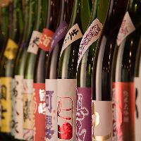 日本酒100種が無制限で飲み放題！