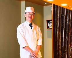 良質な食材への探求心に満ちた、店主・城田澄風氏。