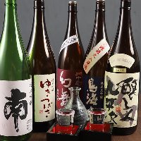 ＜日本酒＞ 日本酒の種類に関して地域No.1を目指しております！