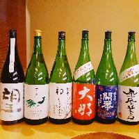 栃木の地酒、季節酒を取り揃え、飲み比べもいかがでしょう？