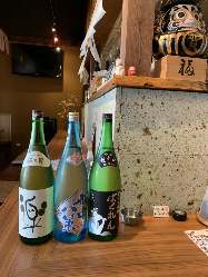季節の日本酒入荷してます。