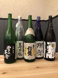 創作和食や魚料理に合うおすすめの日本酒もございます。