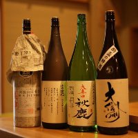 他ではなかなか味わえないような日本酒もご堪能いただけます。