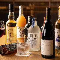 富山産の日本酒、ワイン、ウィスキーなど豊富に取り揃えています