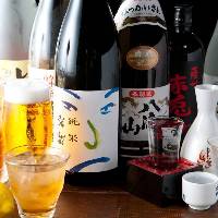信州産の珍しいお酒も多数ご用意しております。