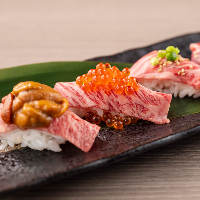 【肉寿司】 旨味溢れる極上の肉寿司をご堪能ください！