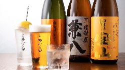厳選された日本酒やシャンパン！