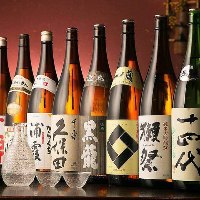 各県から取り寄せた日本酒名産
