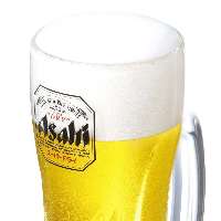 毎日、スーパードライ中ジョキ生ビールもキンキンに冷えてます。