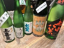 季節の日本酒入荷しております！