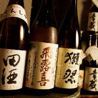【厳選した日本酒＆焼酎】全国各地から厳選しご提供しております