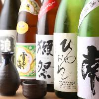産直日本酒も各種