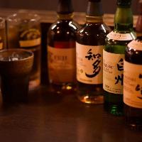 JAPANwhiskeyもお楽しみください！入手困難な銘柄もあり