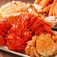 ズワイ蟹、アブラ蟹イバラ蟹&海鮮も食べ放題もご用意してます！