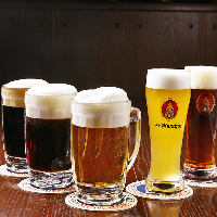 【生ビール】 大使館ビール、港神戸ヴァイツェンも楽しめます