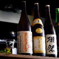 季節の日本酒も多数ご用意 詳しくは店内メニューで