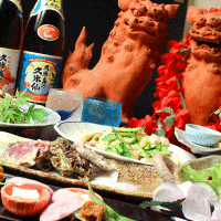飲み放題付きコース3800円～◎沖縄料理とお酒をたっぷり堪能♪