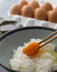 〈美山の子守唄〉 〆の玉子かけごはんは京都から届く絶品卵で♪